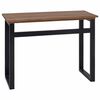 vidaXL Stůl Př&iacute;rodn&iacute; Pevn&eacute; teakov&eacute; dřevo 100 x 45 x 75 cm