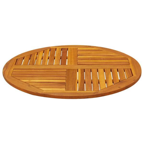 vidaXL Stoln&iacute; deska &Oslash; 90 x 2,2 cm kulat&aacute; masivn&iacute; ak&aacute;ciov&eacute; dřevo