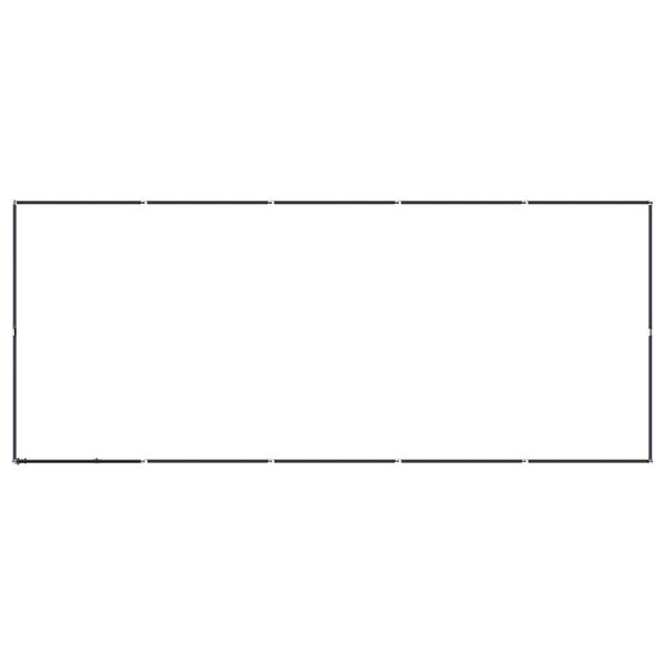 vidaXL Venkovn&iacute; ps&iacute; kotec ocel 9,22 m&sup2;