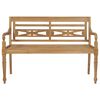 vidaXL Lavice Batavia 150 cm teak