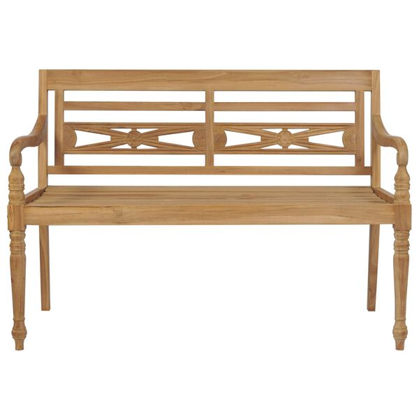 vidaXL Lavice Batavia 150 cm teak