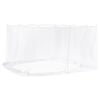 vidaXL Moskyti&eacute;ra pro alt&aacute;n 220 mesh B&iacute;l&aacute; 3,6 x 3 x 2 cm Polyester