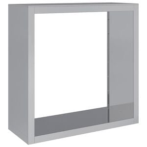 vidaXL Stojan na palivov&eacute; dřevo 100 x 40 x 100 cm pozinkovan&aacute; ocel