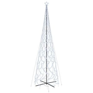 vidaXL V&aacute;nočn&iacute; stromek kužel 3000 studen&yacute;ch b&iacute;l&yacute;ch LED diod 230x800 cm