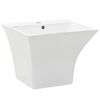 vidaXL N&aacute;stěnn&eacute; umyvadlo keramick&eacute; b&iacute;l&eacute; 500 x 450 x 410 mm
