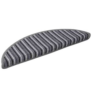 vidaXL Samolepic&iacute; schodov&eacute; rohože 15 ks 56 x 17 x 3 cm Non-Slip &Scaron;ed&aacute;