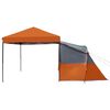 vidaXL Sada Camping Stanů se střechou 2 pcs Oranžov&aacute; Taffeta a Tkanina