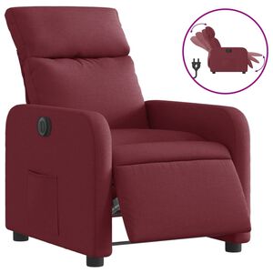 vidaXL Elektrick&eacute; polohovac&iacute; křeslo v&iacute;nov&eacute; textil