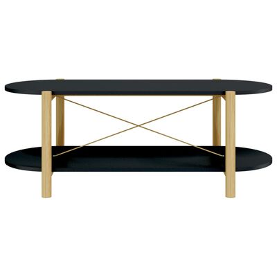 vidaXL Konferenční stolek černý 110 x 48 x 40 cm kompozitní dřevo