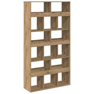 vidaXL Knihovna dub artisan 100 x 33 x 187,5 cm kompozitn&iacute; dřevo