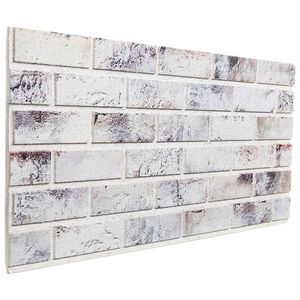 vidaXL N&aacute;stěnn&eacute; panely 10 ks 100 x 50 cm Světl&aacute; &scaron;ed&aacute; a čern&aacute; EPS pěna