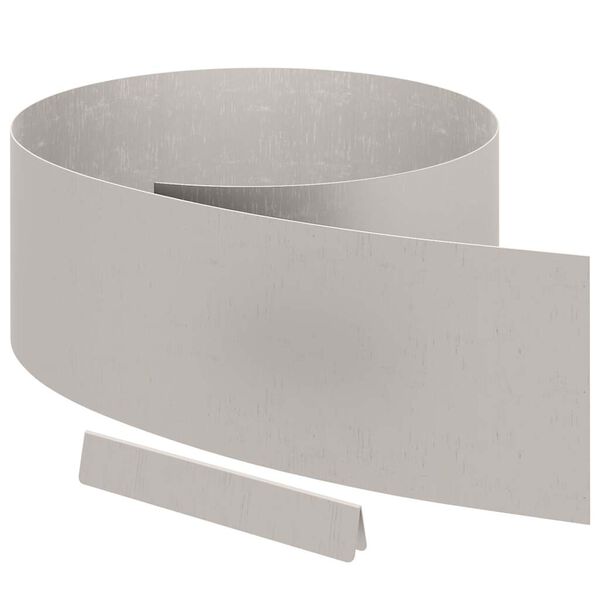 vidaXL Okraj tr&aacute;vn&iacute;ku Rezav&aacute; 450 x 0,05 x 15 cm