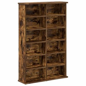 vidaXL CD skř&iacute;ň Kouřov&yacute; dub 60 x 17 x 92 cm Kompozitn&iacute; dřevo