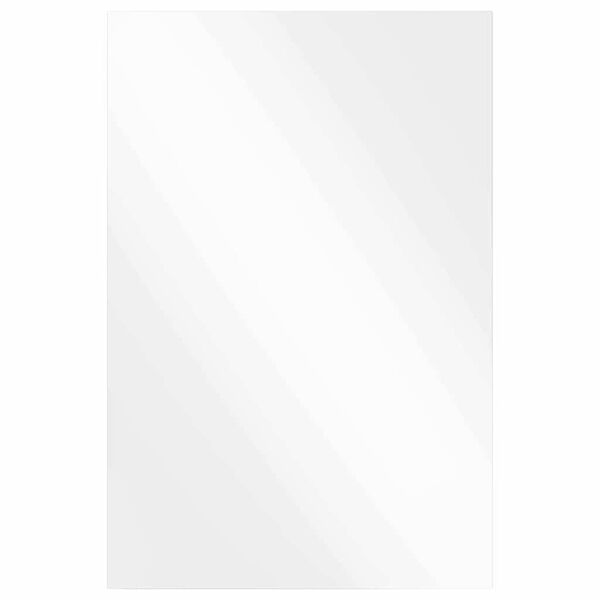 vidaXL N&aacute;stěnn&eacute; zrcadlo Obd&eacute;ln&iacute;kov&yacute; 40 x 60 cm tvrzen&eacute; sklo