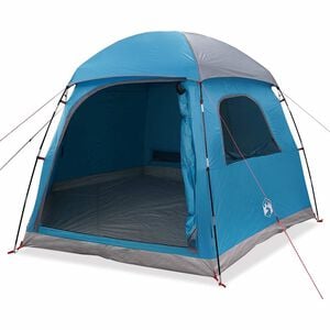 vidaXL Rodinn&yacute; stan Igloo pro 6 osob modr&yacute; Vodotěsn&yacute;