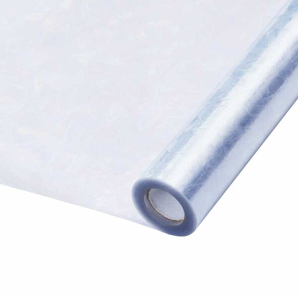 vidaXL Okenn&iacute; f&oacute;lie 5 ks matn&eacute; 3D vzor duhy PVC