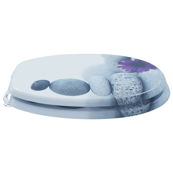 vidaXL Toaletn&iacute; prkno &Scaron;ed&aacute; 44 x 38 cm MDF deska