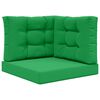 vidaXL Venkovn&iacute; pol&scaron;t&aacute;ř na pohovku Polyester Zelen&aacute; 60 x 60 cm