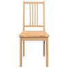 vidaXL Jídelní židle 2 ks z přírodního masivního dřeva Rubber