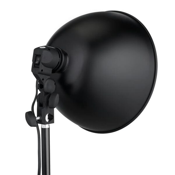 Studiov&aacute; světla s reflektory a stativy 24 wattů