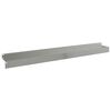 vidaXL Okraj tr&aacute;vn&iacute;ku 20 pcs 100 x 10 x 8 cm Ocel Stř&iacute;brn&aacute;
