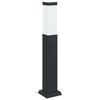vidaXL Sloupkov&eacute; sv&iacute;tidlo 50 cm čern&eacute; IP44