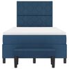 vidaXL Postel s boxspringem s matrac&iacute; s čelo Modr&aacute; 120 x 190 cm textil