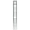 vidaXL Klenut&eacute; gabionov&eacute; ko&scaron;e 7 ks 300x30x180/200cm pozinkovan&eacute; železo