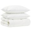 vidaXL Sada přikr&yacute;vek s 90% hus&iacute;m peř&iacute;m FULDA 3 ks 220 x 240 cm Zima