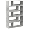 vidaXL Knihovna betonově &scaron;ed&aacute; 100 x 33 x 156,5 cm kompozitn&iacute; dřevo