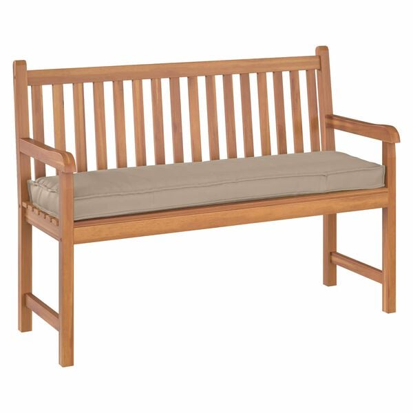 vidaXL Pol&scaron;t&aacute;ř Taupe 140 x 40 x 8 cm Oxford l&aacute;tka