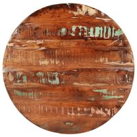 vidaXL Stolní deska Ø 70 x 1,5 cm kulatá masivní recyklované dřevo