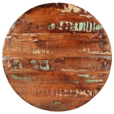 vidaXL Stolní deska Ø 70 x 1,5 cm kulatá masivní recyklované dřevo