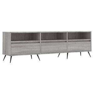 vidaXL TV skř&iacute;ňka &scaron;ed&aacute; sonoma 150 x 30 x 44,5 cm kompozitn&iacute; dřevo