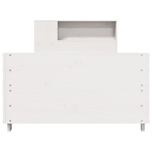 vidaXL Postel bez matrace b&iacute;l&aacute; 90 x 190 cm masivn&iacute; borovice