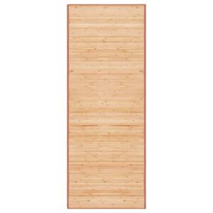 vidaXL Koberec bambus 80 x 200 cm hněd&yacute;