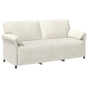 vidaXL 3-m&iacute;stn&eacute; sofa Kr&eacute;mov&aacute; 198 x 83 x 95 cm Samet