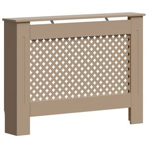 vidaXL Kryt na radi&aacute;tor 112 x 19 x 81,5 cm MDF