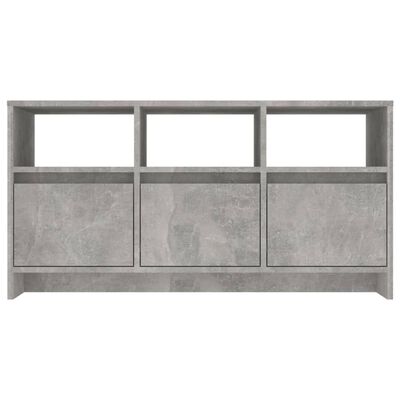 vidaXL TV skříňka betonově šedá 102 x 37,5 x 52,5 cm dřevotříska