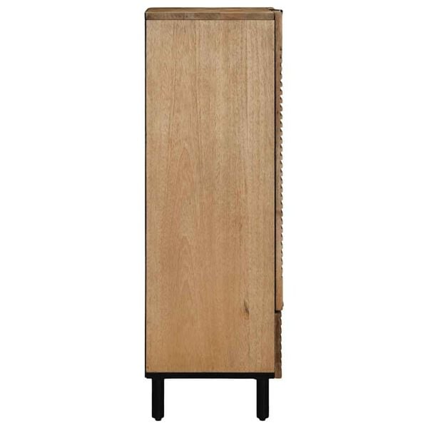 vidaXL Skř&iacute;ň highboard hněd&yacute; 60x33x100 cm masivn&iacute; mangovn&iacute;kov&eacute; dřevo