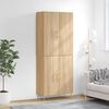 vidaXL Skř&iacute;ň highboard dub sonoma 69,5 x 34 x 180 cm kompozitn&iacute; dřevo