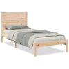 vidaXL Prodloužen&yacute; r&aacute;m postele bez matrace 100 x 220 cm masivn&iacute; dřevo