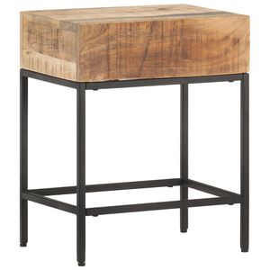 vidaXL Odkl&aacute;dac&iacute; stolek 40x30x50 cm masivn&iacute; hrub&eacute; mangovn&iacute;kov&eacute; dřevo