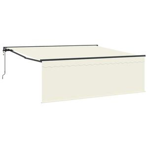 vidaXL Stahovac&iacute; mark&yacute;za Kr&eacute;mov&aacute; 400 &times; 300 cm Polyester a hlin&iacute;k