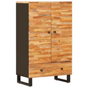 vidaXL &Uacute;ložn&yacute; vysok&yacute; stůl Hněd&aacute; 60 x 33 x 100 cm Masivn&iacute; mangov&eacute; dřevo
