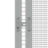 vidaXL Ptačí klec šedá 302,5x324,5x211,5 cm pozinkovaná ocel