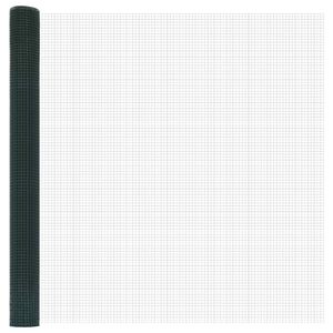 vidaXL Svařovan&yacute; dr&aacute;těn&yacute; plot Zelen&aacute; 1.6 x 10 m