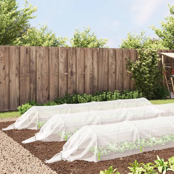 vidaXL Zahradn&iacute; tunely 3 ks 1,5 x 5 m sklolamin&aacute;t a PP