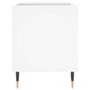 vidaXL Skříňka na LP desky bílá 85 x 38 x 48 cm kompozitní dřevo