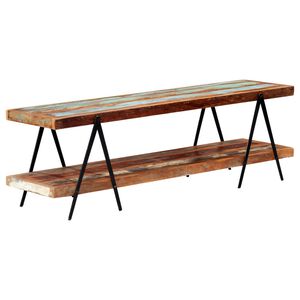 vidaXL TV stolek 160 x 40 x 50 cm masivn&iacute; recyklovan&eacute; dřevo